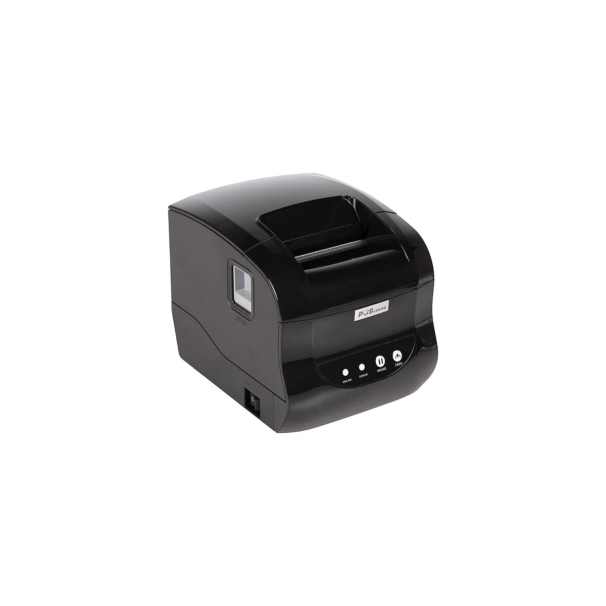 картинка Принтер этикеток POScenter PC-365W (прямая термопечать, 3", USB+WIFI) черный от магазина ККМ.ЦЕНТР